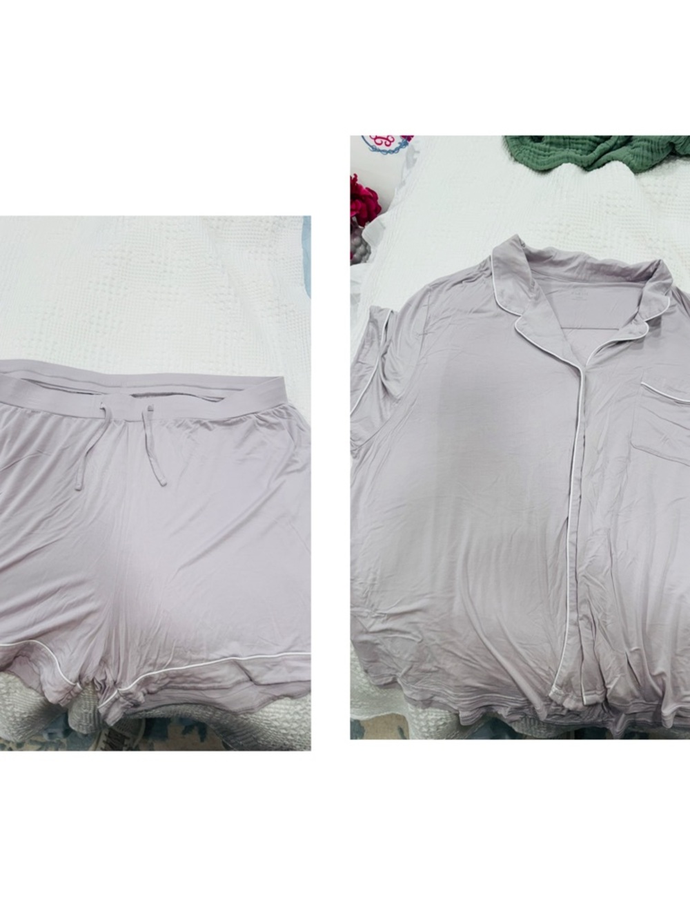 Cozy Earth XXXL Women’s Pajama Set Light Lavender